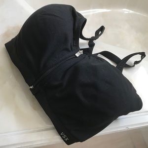VS black front close bra size 32DDD
